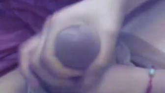 Oriental stocking handjob
