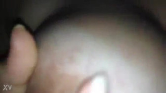Girlfriend sucking titties
